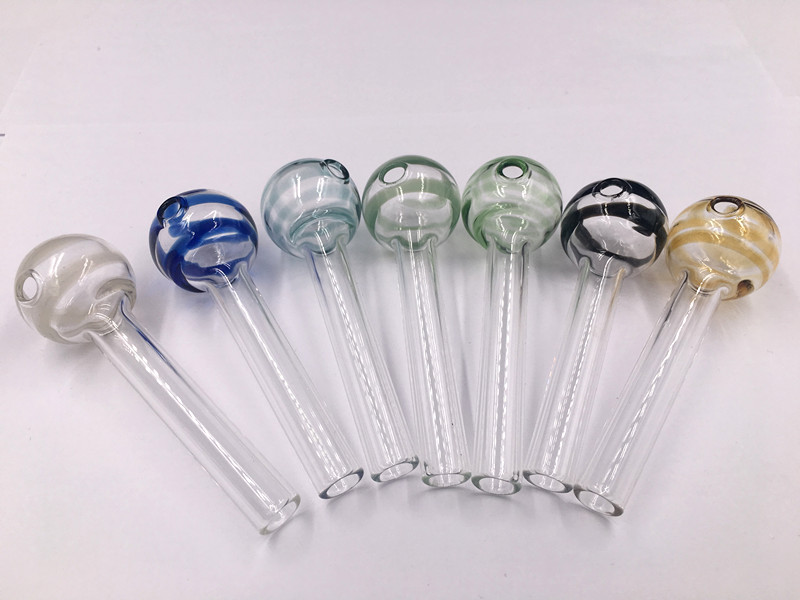 

Most Popular disc shredded Glass Oil Burner Pipes Glass Hand Pipes Smoking Pipes Pyrex Straight Glass Tubes for Dry Herb Smoking