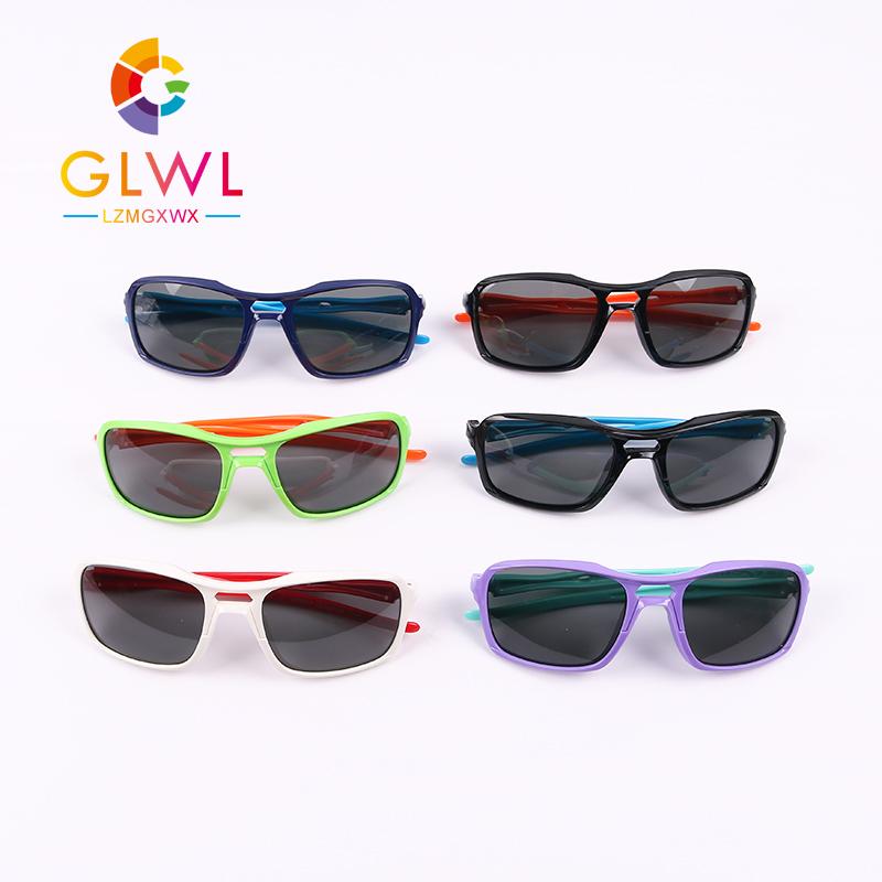 Lunettes de soleil bébé lunettes de soleil polarisées garçons filles lunettes enfants lunettes surdimensionnées enfants noir miroir carré garçon