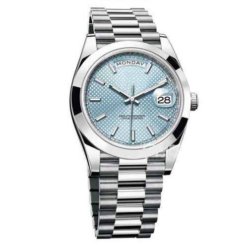 

2020 hot sale mens watch Mechanical Automatic DAY DATE Diamond Sapphire Glass mechanical 41MM men watches Stainless steel Wristwatches, Make waterproof 50m