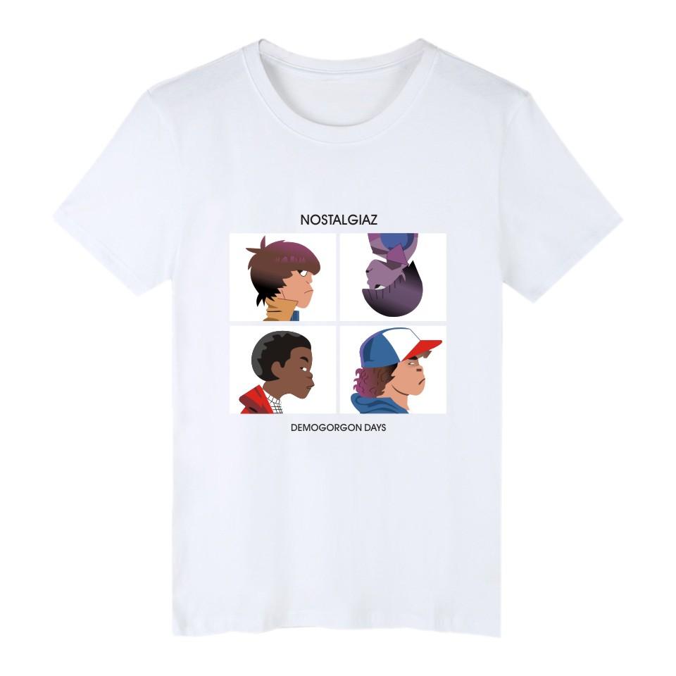 

Stranger Things Summer Cotton T-Shirt Men Short Sleeve Tshirts and Black Gray White Funny T Shirts for Men In Tee Designer, Color 12
