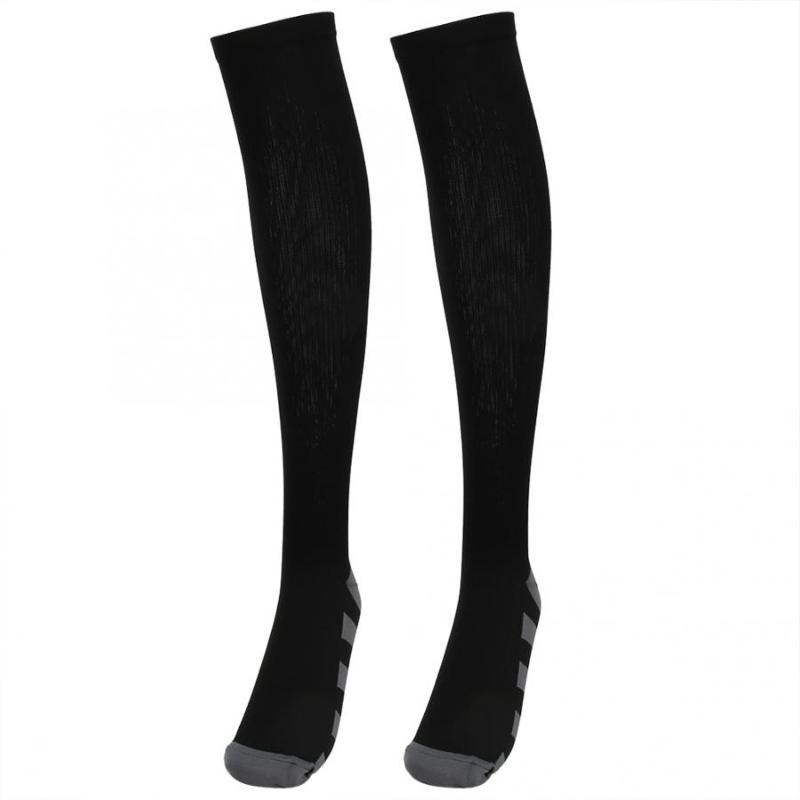 

Men Women Compression Socks Varicose Veins Stockings Outdoor Sports Running Cycling Pain Relief Shin Support Knee High Socks, As pic