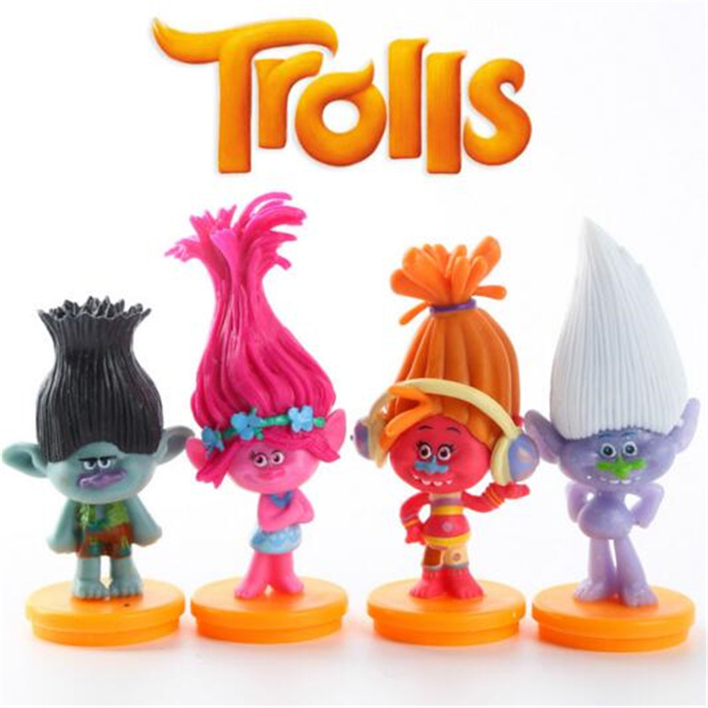 plastic troll dolls