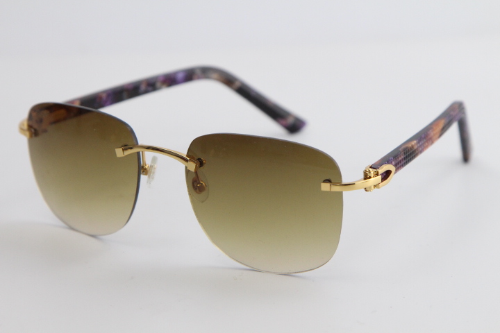 

Good Quality Fashion metal Rimless Sunglasses Female Designer Glasses Mens Women vintage Glasses Luxury Eyeglasses