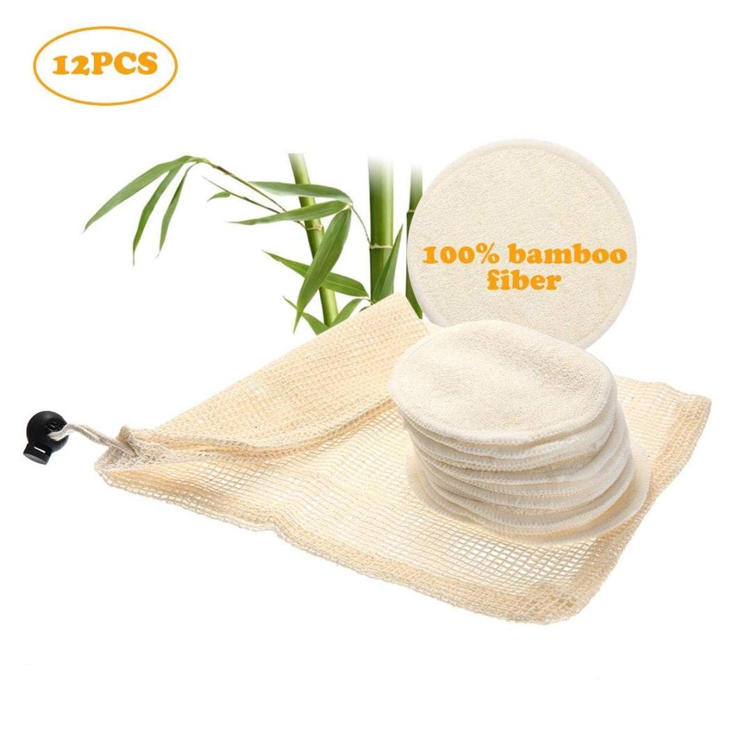 

12Pcs Cotton Makeup Remover Pads Reusable Cotton Pads Make Up Remover Soft Facial Skin Care Wash Wipes Face Clean 9.28