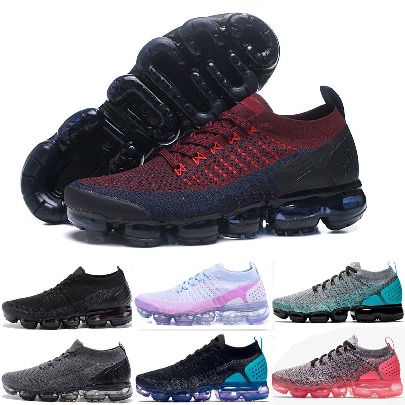 2020 Trainer v2 Chaussures de course Hommes Femmes Coussin à air designer Baskets Noir Blanc Sport Shock Jogging Marche Randonnée Athlétique Chau