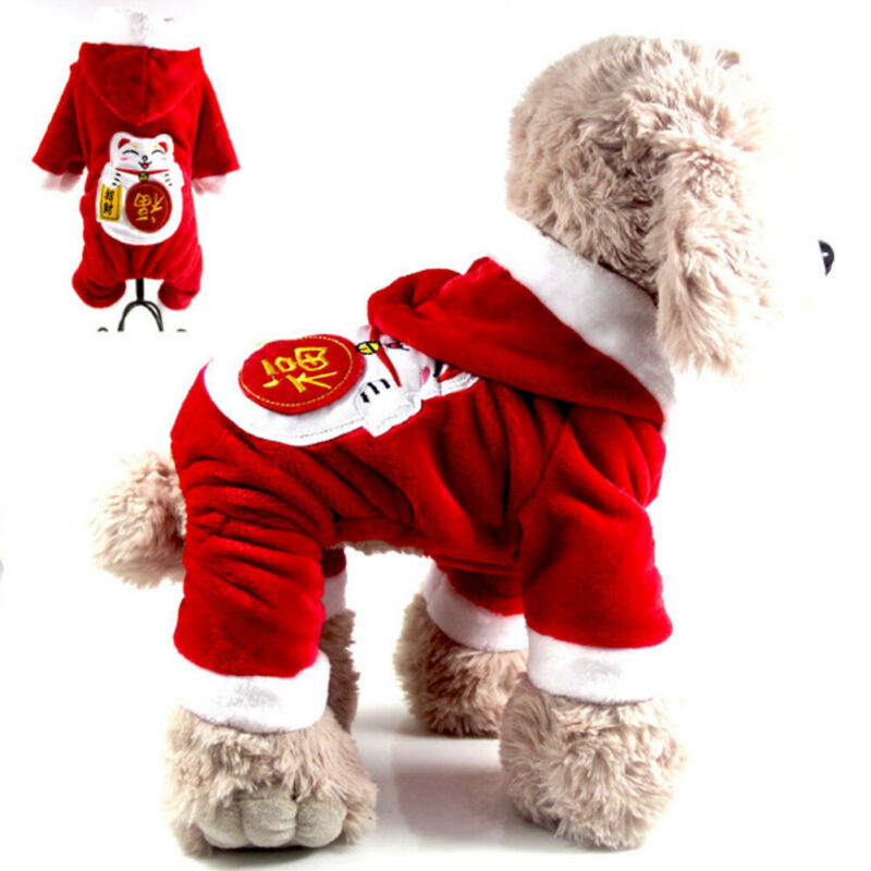 Pet Dog Hooded Clothes Dog Puppy Cat Striped Pigiama Tuta Piccola Pet Cotone Abbigliamento Costume Pet Felpe Abbigliamento Abbigliamento per Cani per Cani e Gatti di Piccola Taglia L-Blu + Bianco