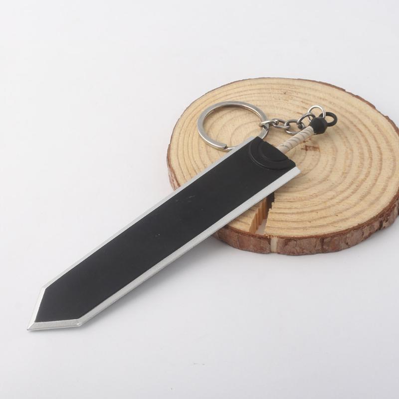 Berserk Guts Black Sword Keychain Dragonslayer Sword Key Chain Model Pendant Keyring For Men Jewelry Accessories Leather Key Fob Keychain Wallet From Sisan08 35 68 Dhgate Com