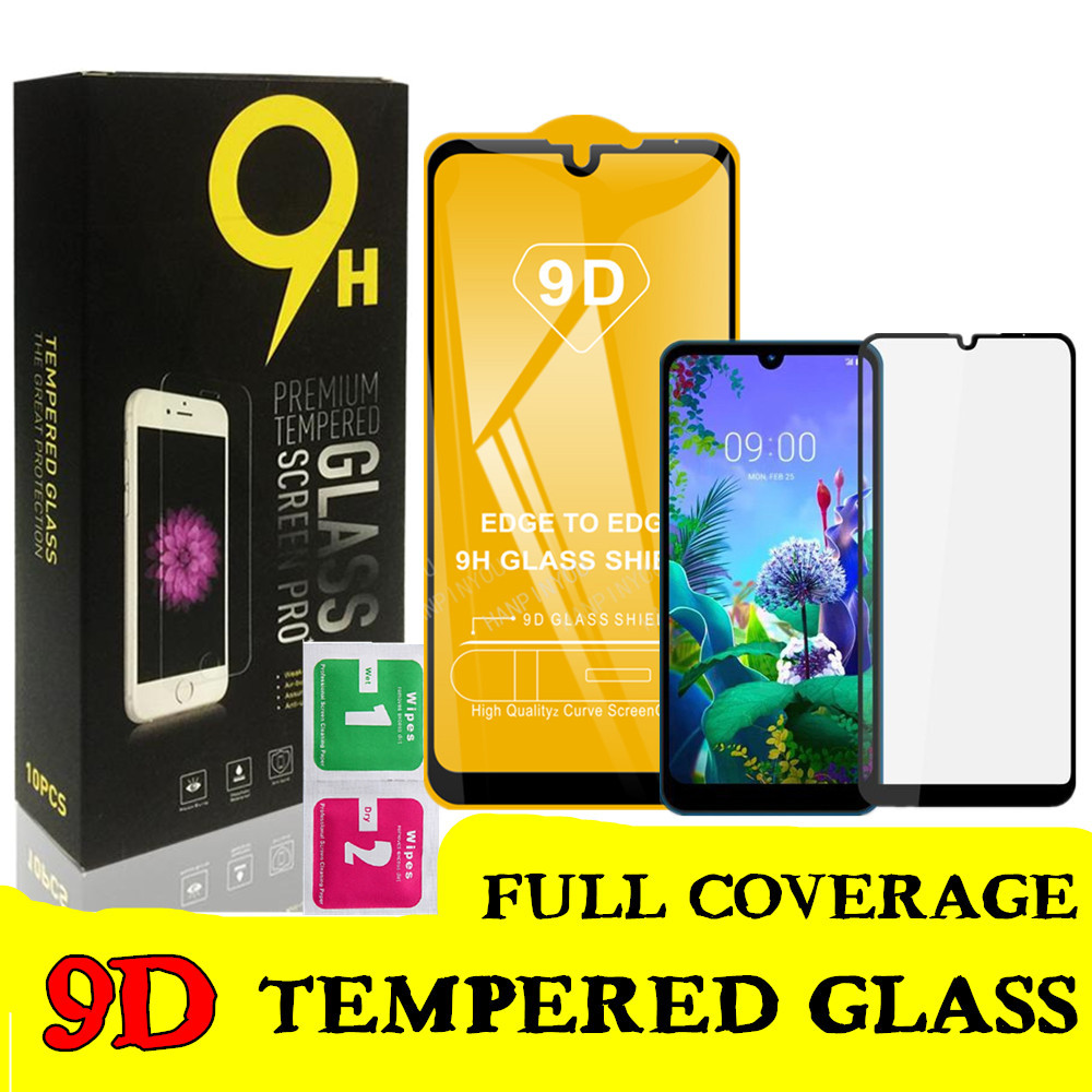 

Full Cover Glue Screen Protector For LG K12 MAX Prime K50 Q60 Asus MAX PRO M2 One Plus 1+7T 9D Tempered Glass