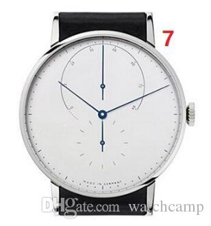 

2019 Luxury nomos Men Quartz Casual Watch Sports Watch Men Brand Watches Male Leather Clock small dials work Relogio Masculino, 2nd