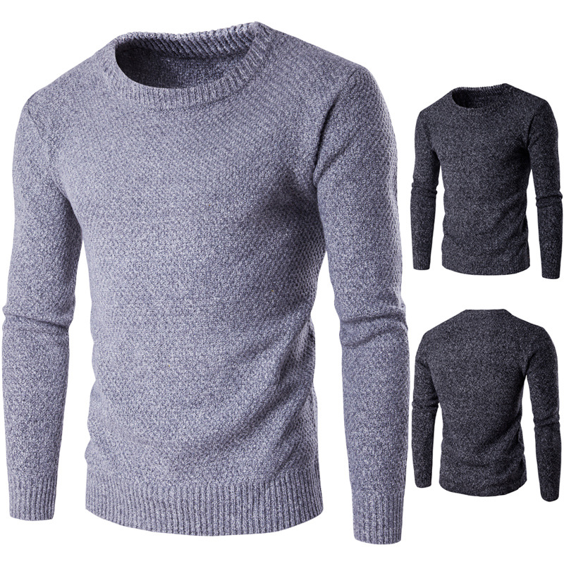 

Warm Sweater Men Turtleneck Mens Sweaters, Gray