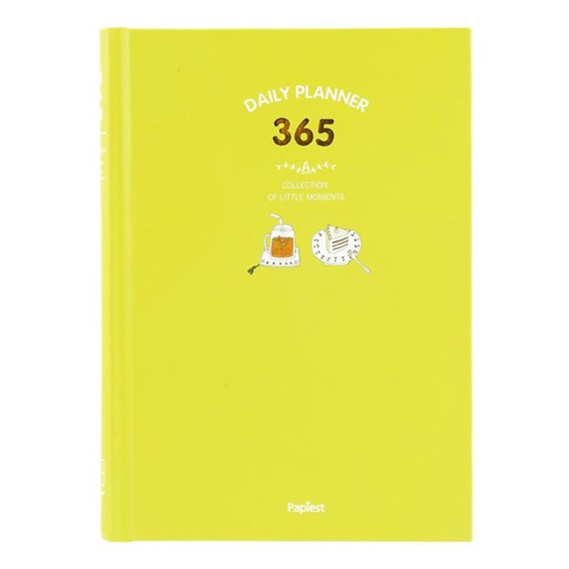 

Cute 365 Planner Daily Weekly Monthly Yearly Planner Agenda Schedule Day Plan Notebook Journal Daily A5