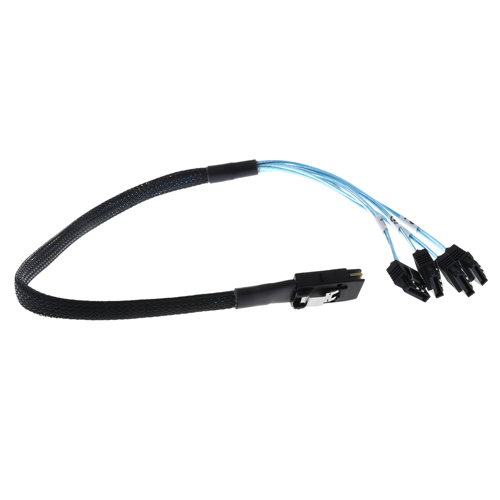

mini sas 36p sff-8087 to 4 sata 7pin hard disk cable splitter cord