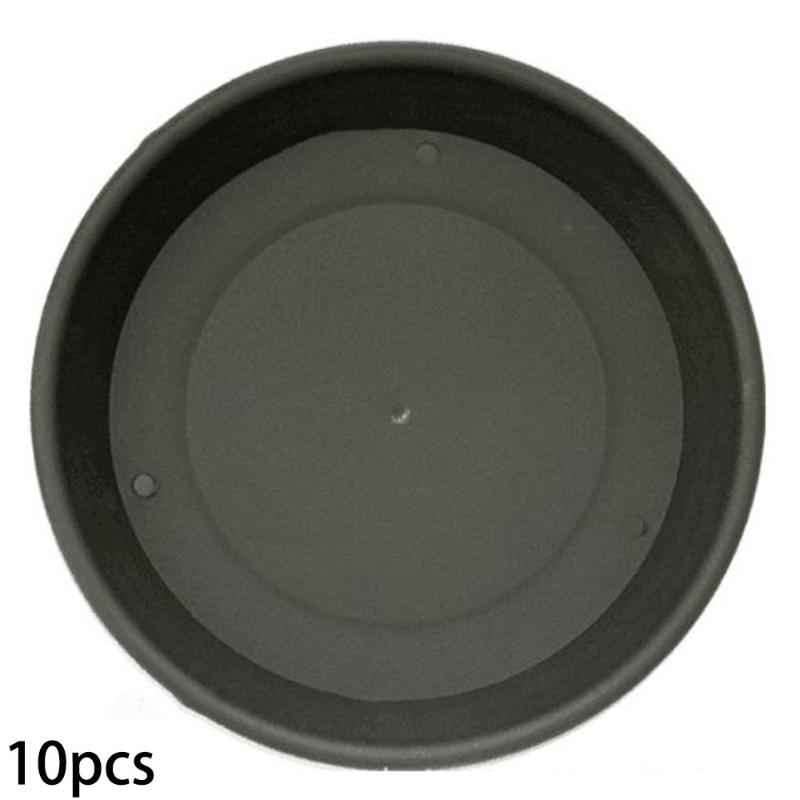 

10Pcs Hydroponic Round Plant Pot Saucer Dish Water Drip Tray Drain Flower Base