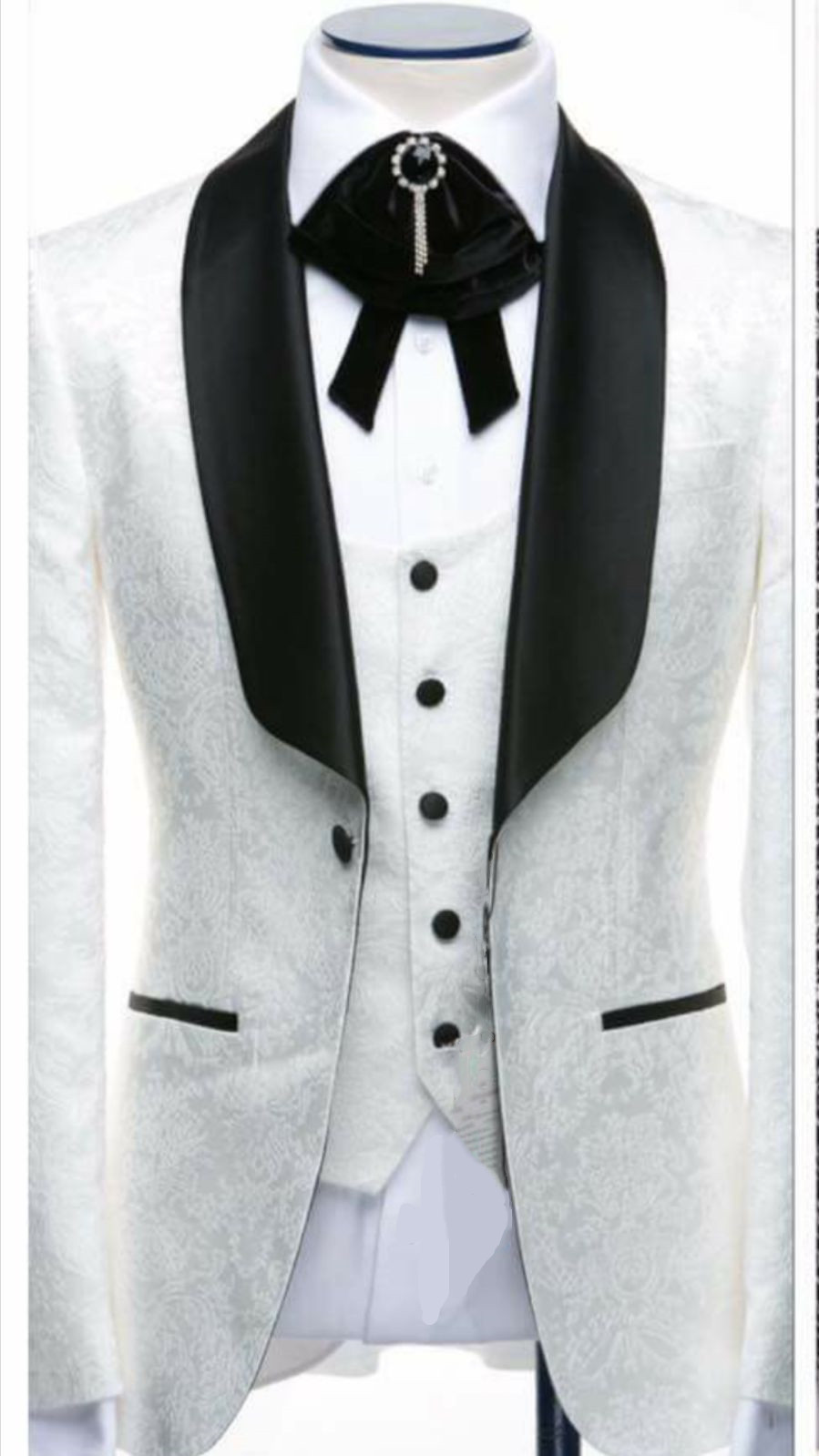 

Classic Jacquard tuxedos groom wedding men suits mens wedding suits tuxedo costumes de smoking pour hommes men(Jacket+Pants+Tie+Vest) 170, Same as image