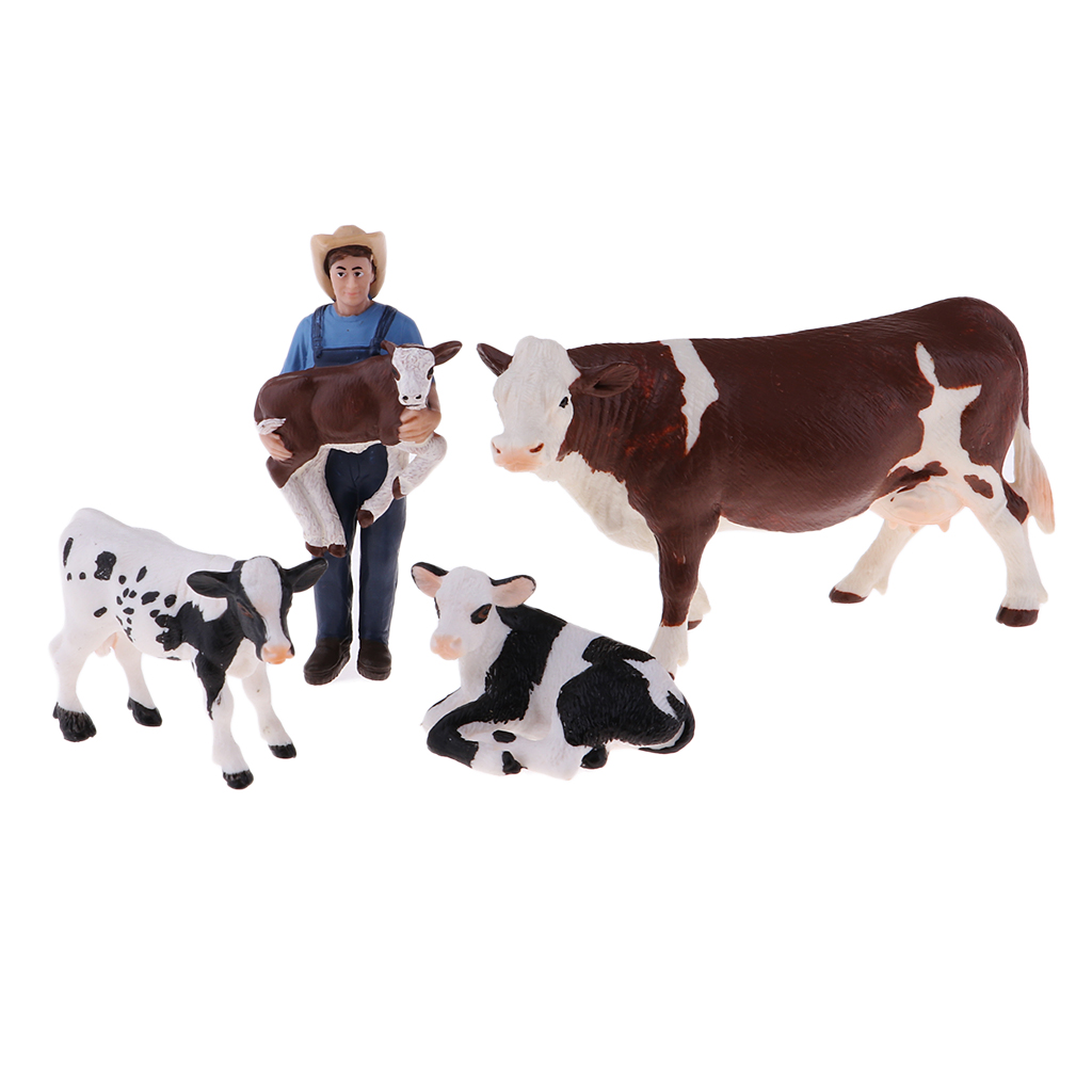 plastic toy cows in bulk