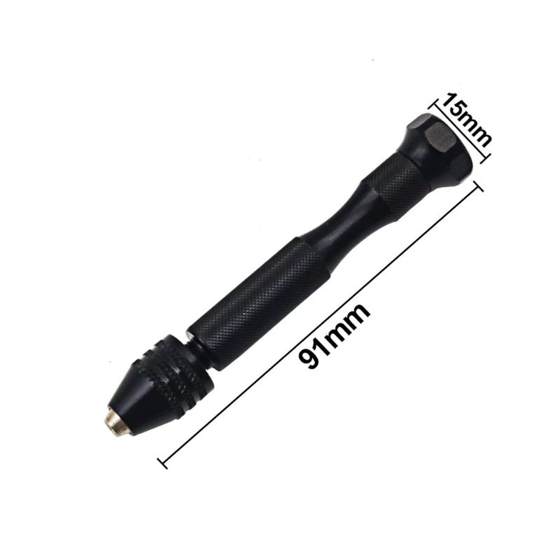 

Mini Micro Hand Drill with 10/25pcs Twist Drill Bit Woodworking Drilling Rotary 649E