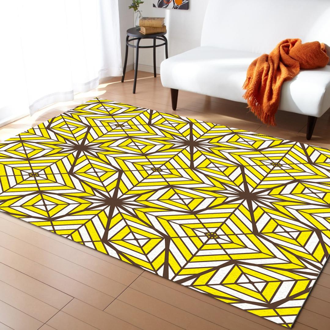 

Modern Geometry Modern Carpets for living room Rectang Rugs Large Anti-slip Safety Carpet, As pic