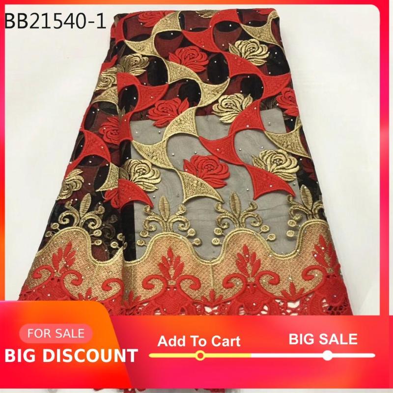 

Colorful French Lace Best-Selling Flower-Dress embroidery with stones Guipure-Cord