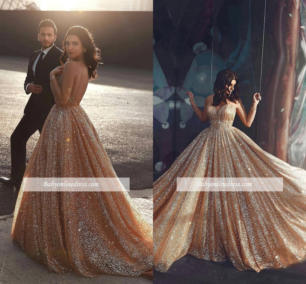 

2019 African Sequins Prom Evening Dress Gold Sparkly Ball Gown Formal Party Gown Long Pageant Dresses Custom Made BC1457, Lilac