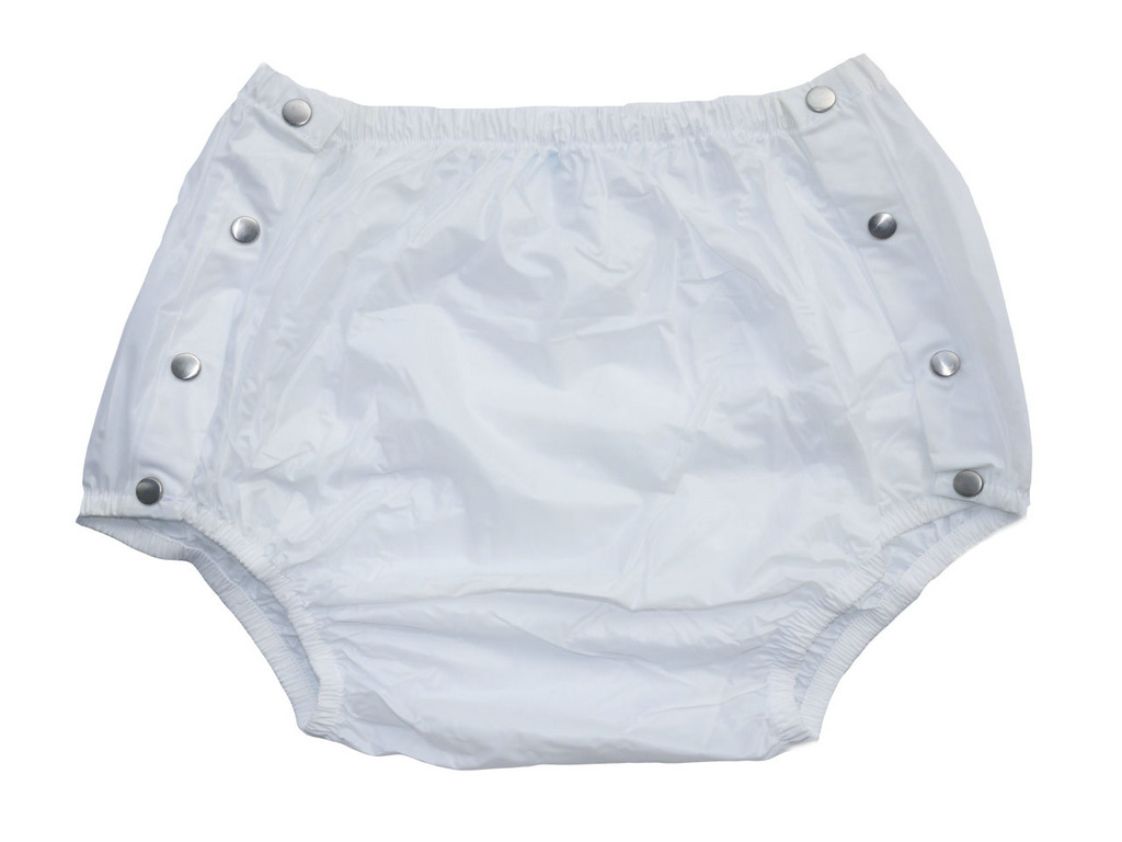 

ABDL Haian Adult Incontinence Snap-on Plastic Pants 3 Pack, As pic