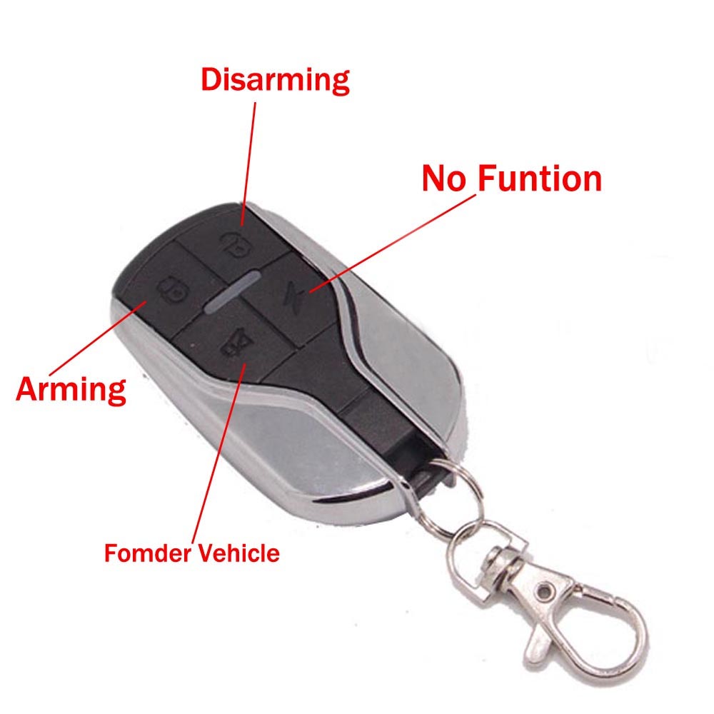 C-FUNN Sistema De Seguridad De Control Remoto Antirrobo 2 De La Motocicleta Scooter Alarma 48V-72V 125Db