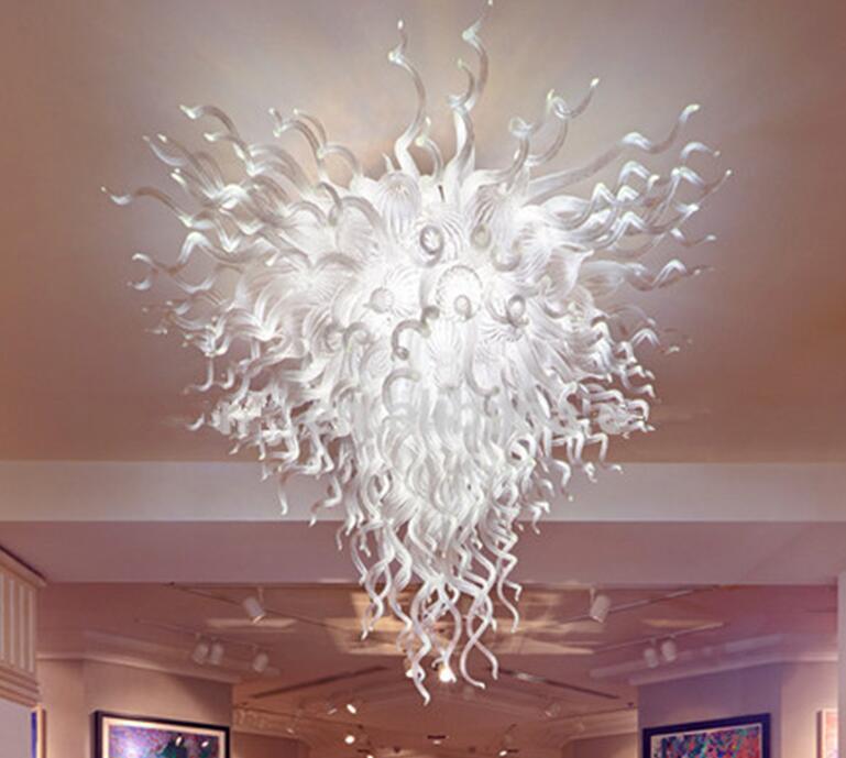 

Novelty Hand Blown Lamps Chandelier Lights Modern Art Decoration LED Flush Mount Ceiling Lighting on Sale