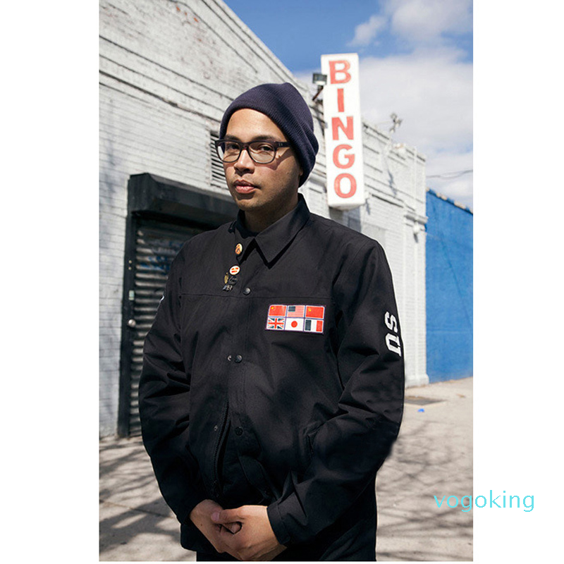 

20SS S Map Jacket Men Women Winter Coats Fashion Outerwear Top Quality Windbreaker ky08, Yellow