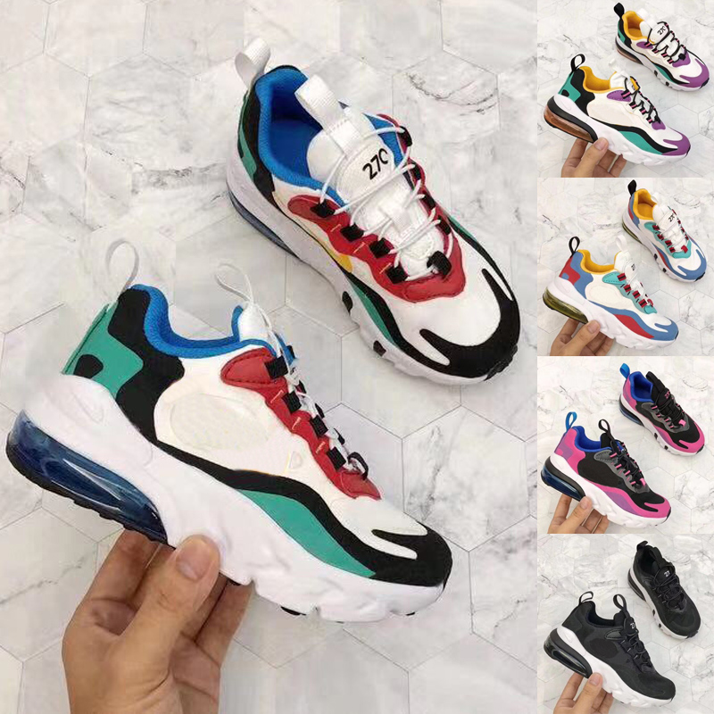 

2019 Arrival Kids React Bauhaus OG Ultra Running Shoes For Boys Girls Fashion Breathable Designer Children Sneakers Toddlers Birthday Gift