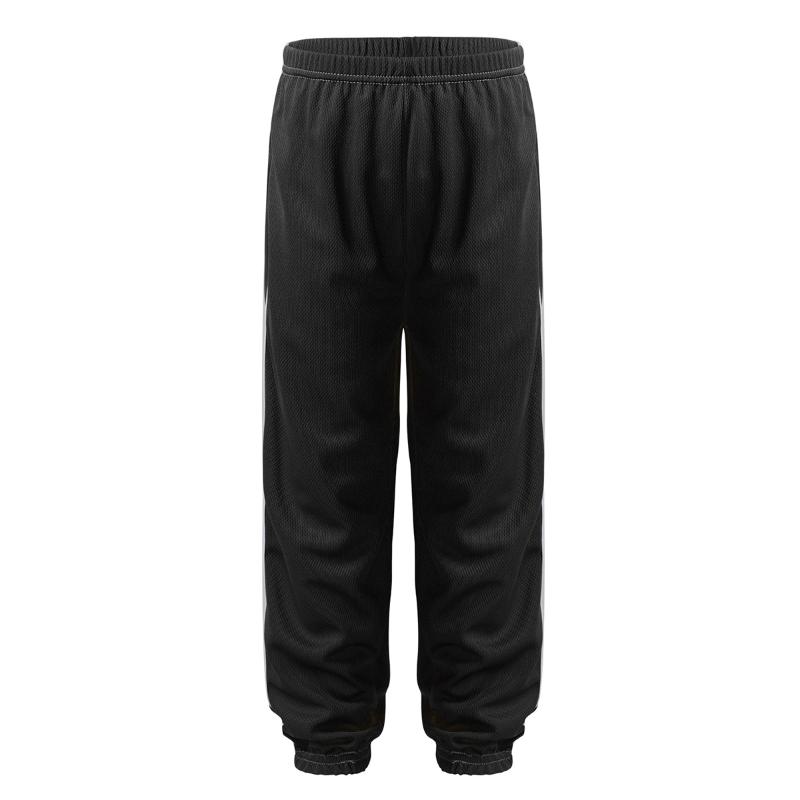 

ChicTry Unisex Kids Boys Girls Dance Pants Soft Breathable Long Bloomers Harem Pants Anti-Mosquito Sport Casual Trousers, Black