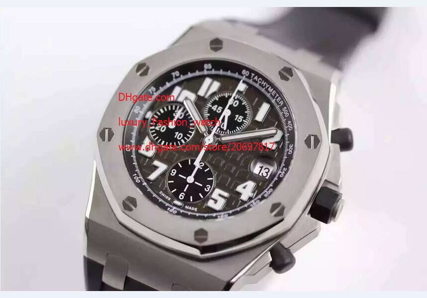 Free Shipping Factory Supplier Maker Hot Luxury Watches Wristwatch New 42mm Mens Watch Quartz Movement Black Dial top wristwatches