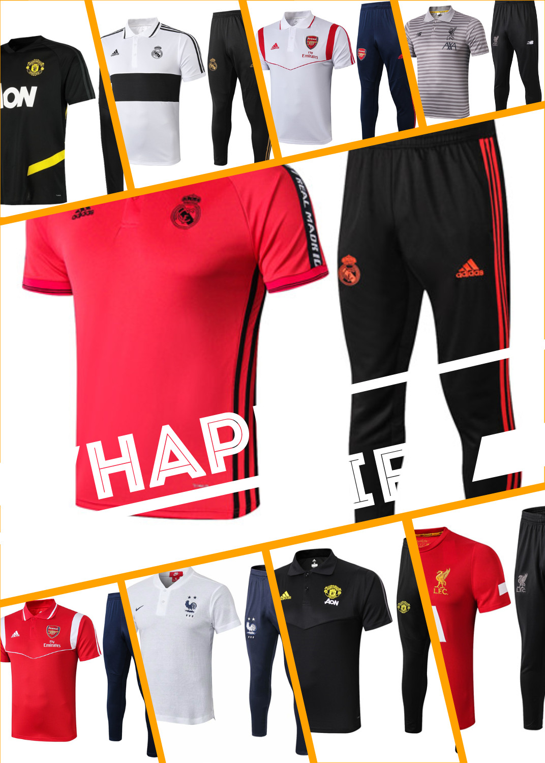kids football tracksuits