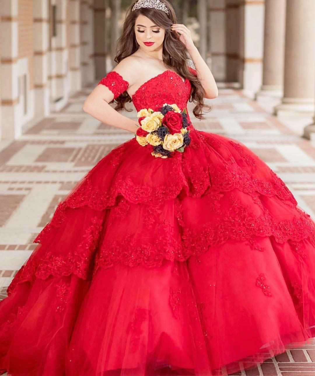 

2020 Luxury Red Quinceanera Dresses Sweetheart Appliqued Lace Beads Girls Pageant Dress Ball Gown Formal Sweet 16 Dresses, Blue