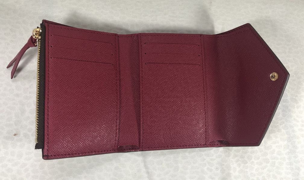 

Brown Flower MO. VICTORINE WALLET M41938 or COTTON WALLET, Customer order