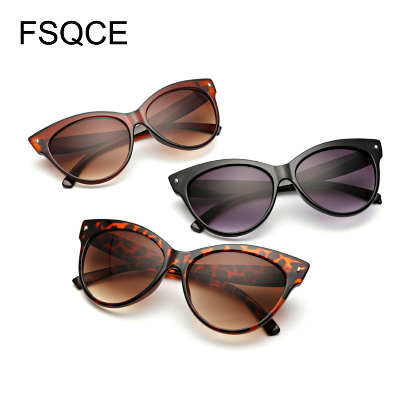 

Cat Eye Sunglasses Women Sunglasses New Fashion Sexy UV400 Sun Glasses Gradient Lens Plastic Female Eyewear Wholesale