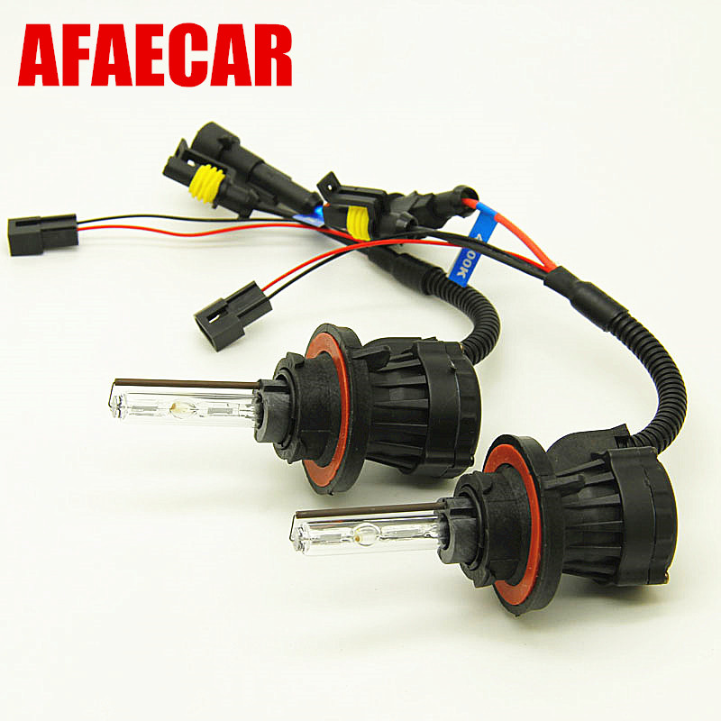 

4300k 6000k 8000k 55W BI-XENON H4 9004 9007 H13 H/L high low hid headlight lamp