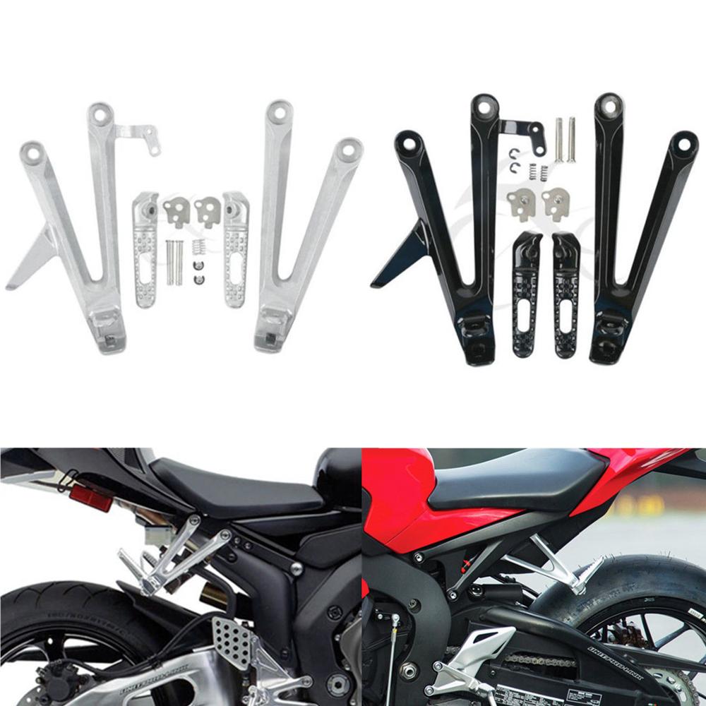 

Motorcycle Rear Passenger Footrest Foot Pegs For CBR1000RR 2004-2007 2005