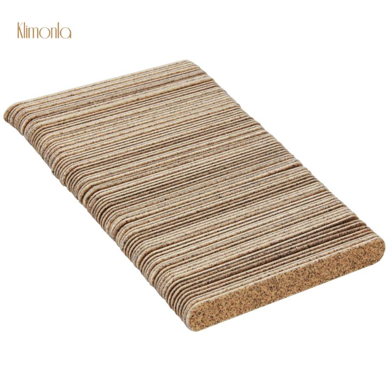 

New 200Pcs Nail Art Buffing Files Sandpaper Wood Nail File 120/120 Manicure Tips Art Polishing Tools Pedicure Buffer File
