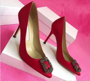 

2019 Brand Designer Party Wedding Shoes Bride Women Ladies Sandals Fashion Sexy Dress Shoes Pointed Toe High Heels Leather Glitter Pumps 01, Black