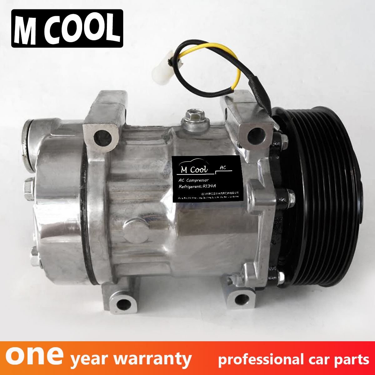 

Sanden 7H15 6034 8112 auto Air Compressor For Volvo FM9-FM12 truck 40405258 8191892 8113628 11104251 20538307 85000315 15082727