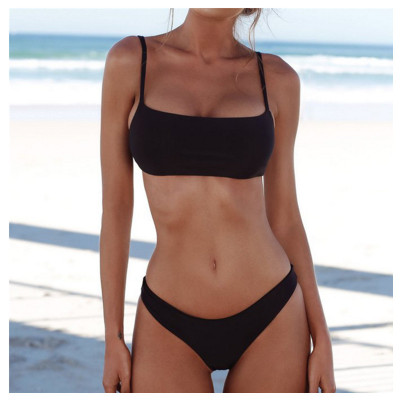 

New sexy solid color split bikini swimsuit multicolor ladies swimwear bikini
