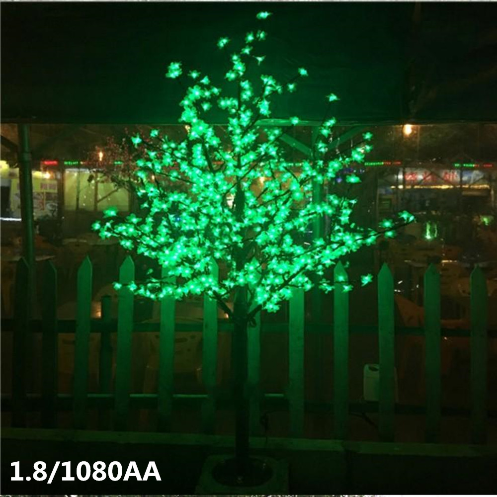 

Wedding Xmas LED Cherry Blossom Trees Light 1.5m 1.8m 2m 2.5M Available Home Outdoor Garden Landscape Decoration Lamp Multi Colors