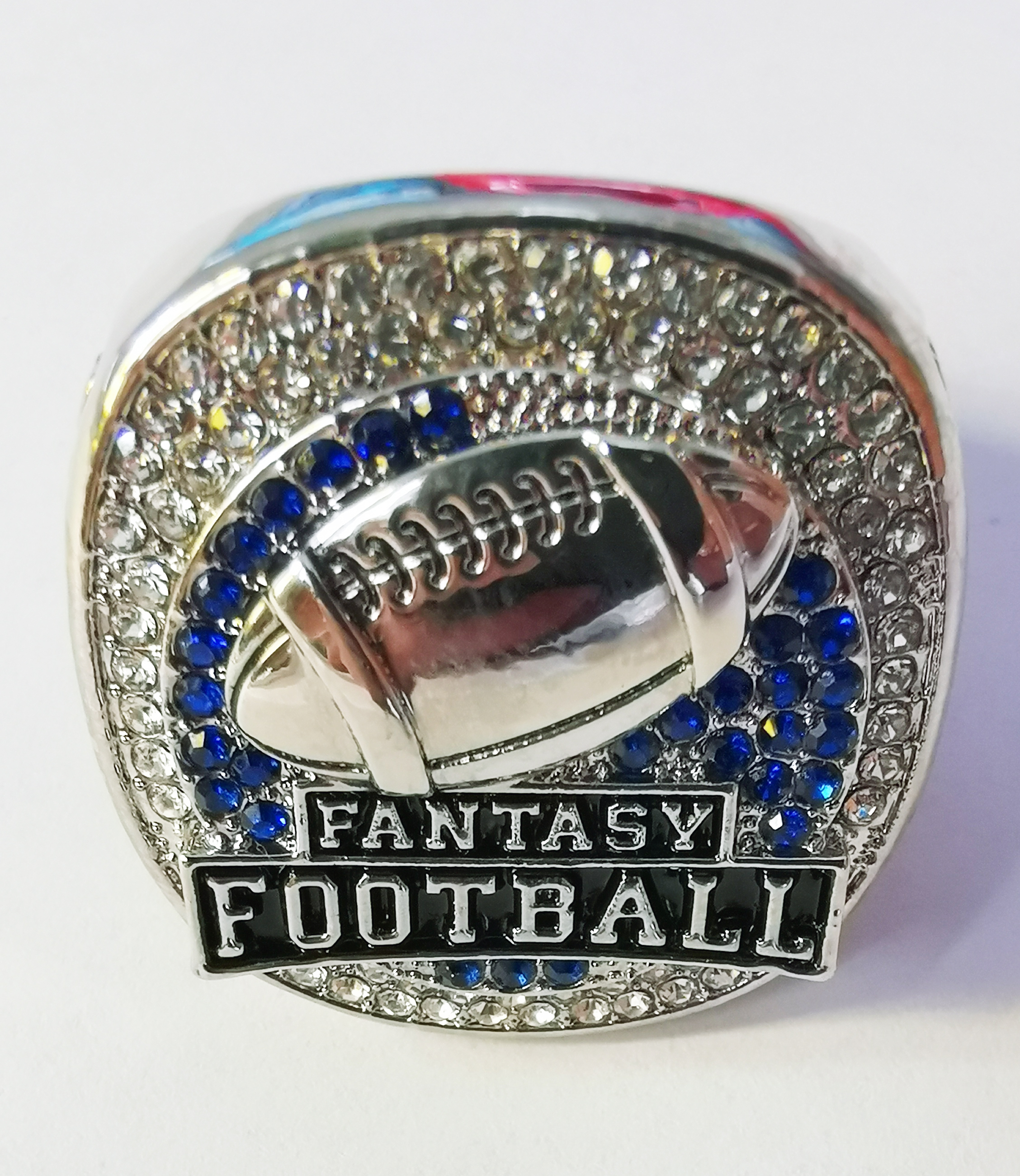 

Personal collection 2019 Football Nation Championship Ring with Collector's Display Case