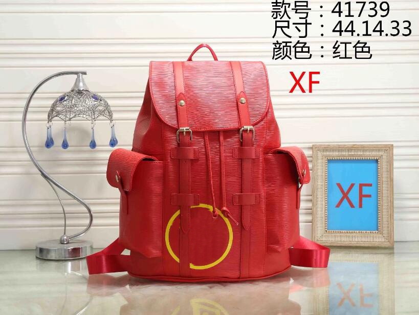 Hot Sale Pu Leather Women Bag Children School Bags Backpack Famous Fashion Springs Palm Lady Bag Travel Bag black red 2 color