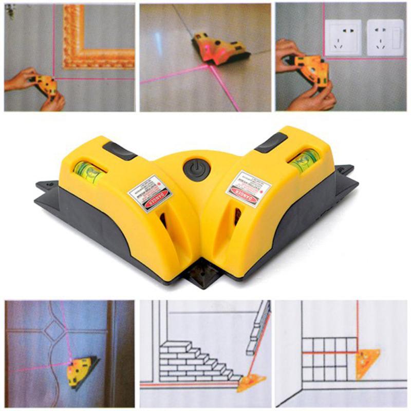 

38# Angle 90 Degree High Precision Laser Angle Meter Wire Marking Measuring Instrument Laser Level Line Projection Square Right