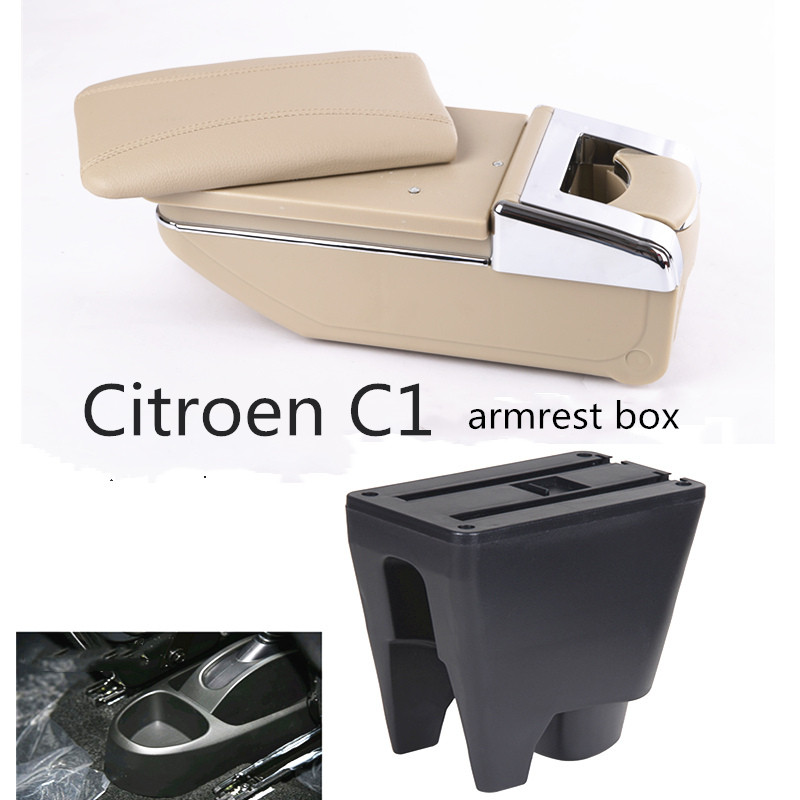 Armlehne Mittelkonsole Aufbewahrungsbox f/ür Picanto USB Charging