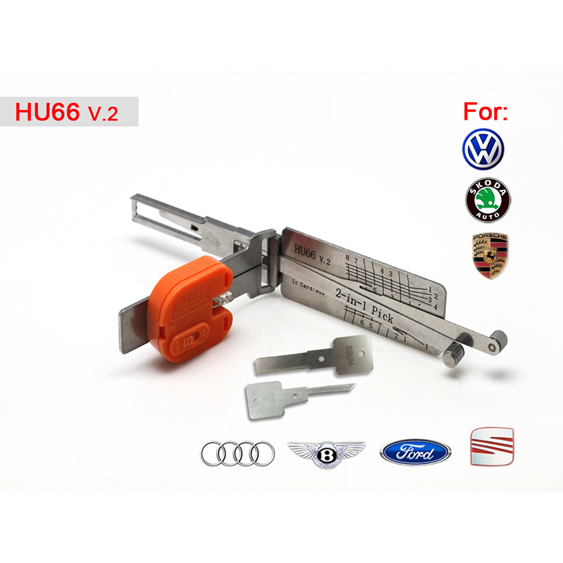 

Smart HU66V.2 2 in 1 Auto Pick and Decoder Locksmith Tools free shipping