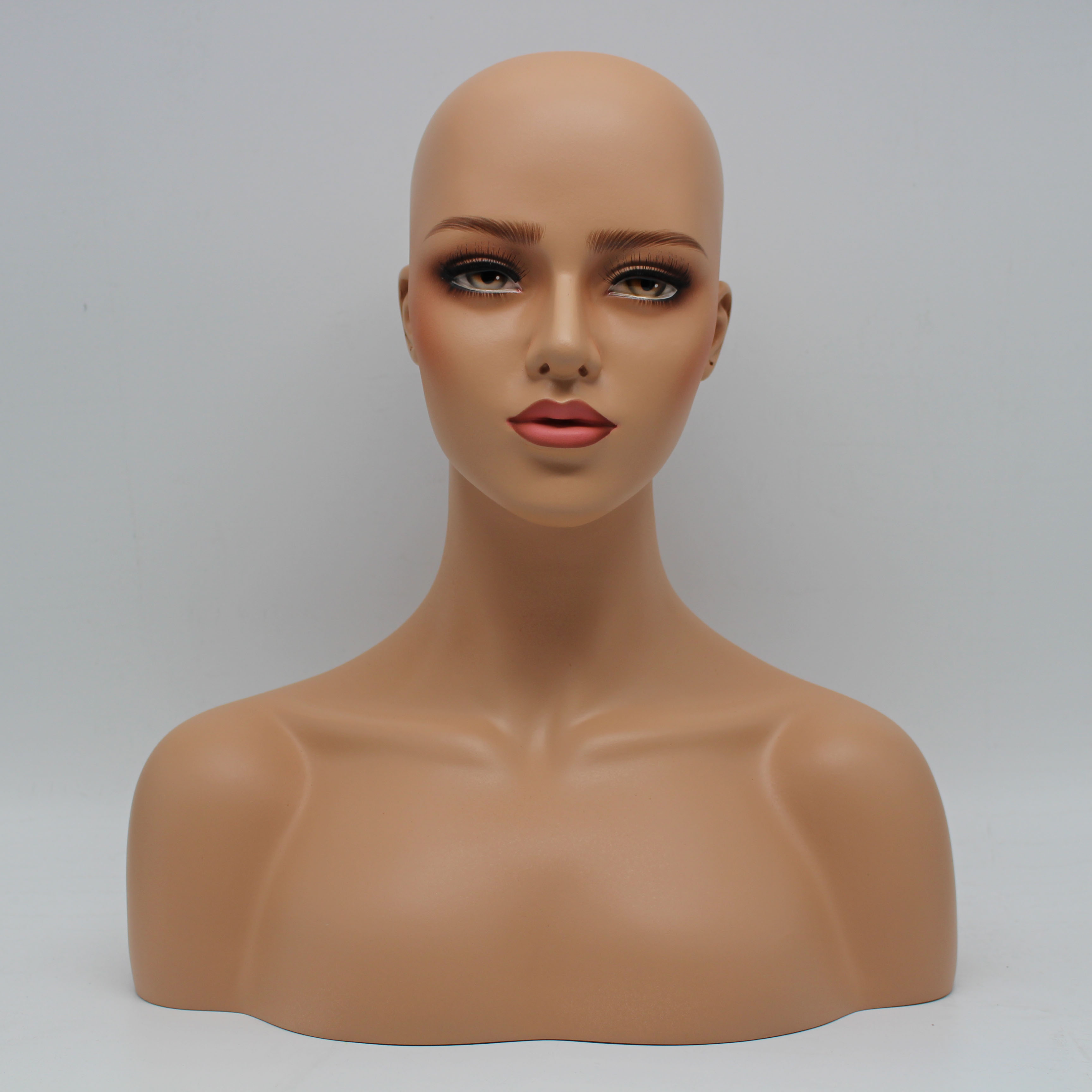

Female Realistic Mannequin Head Sale For Wig Hast And Jewelry Display, White