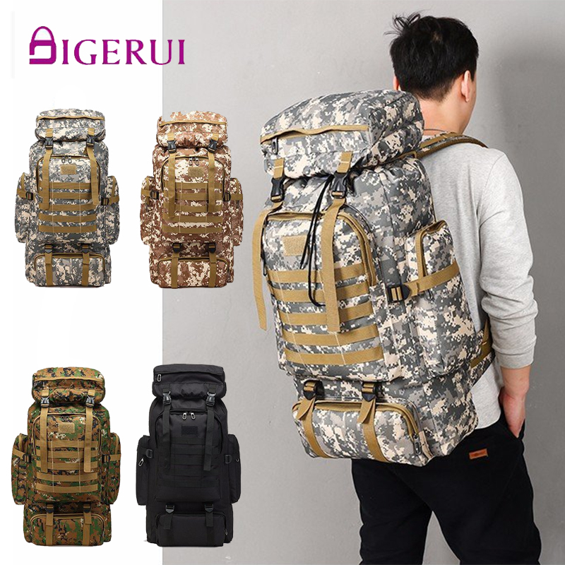 mochila estilo militar