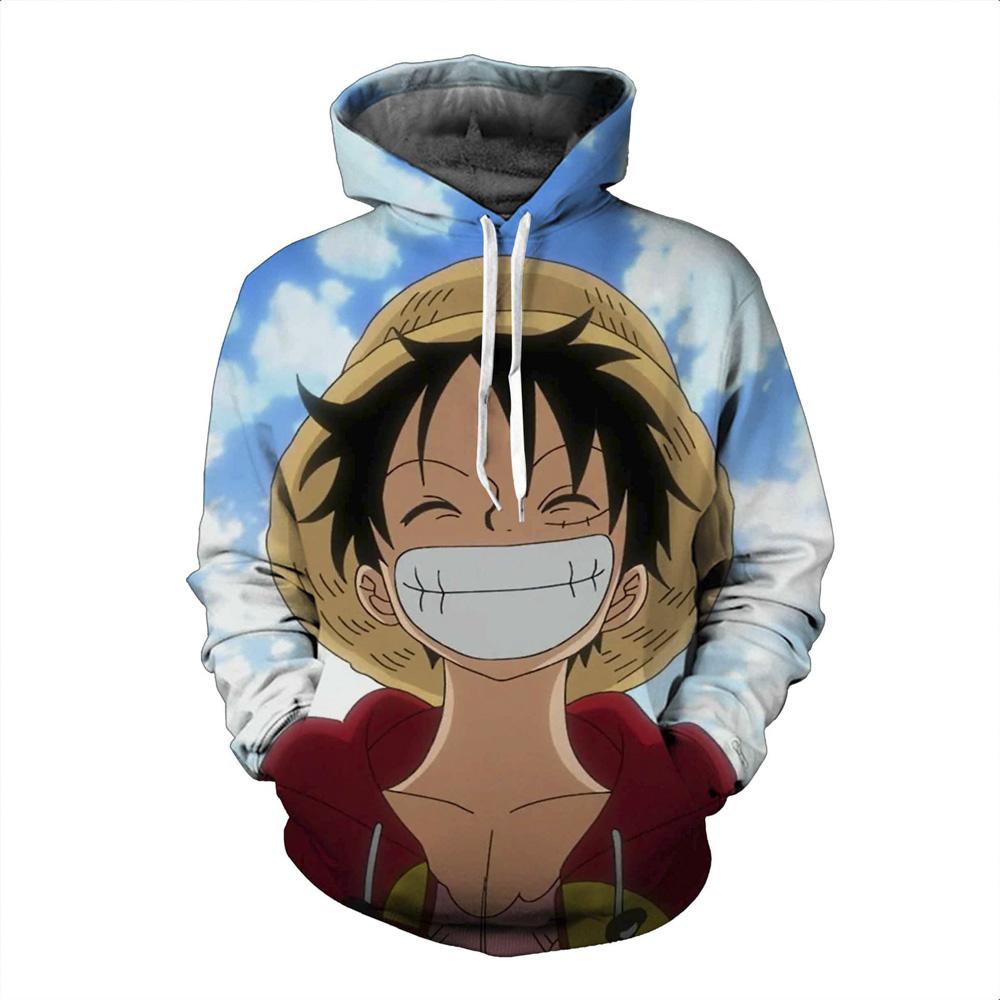 

Hoodie Men New 3D Print Luffy Sweater Unisex Couple Hoodies Novetly Jumper Birthday Gift Couple Sweatshirt S-5XL Drop Shipping, Olf-012