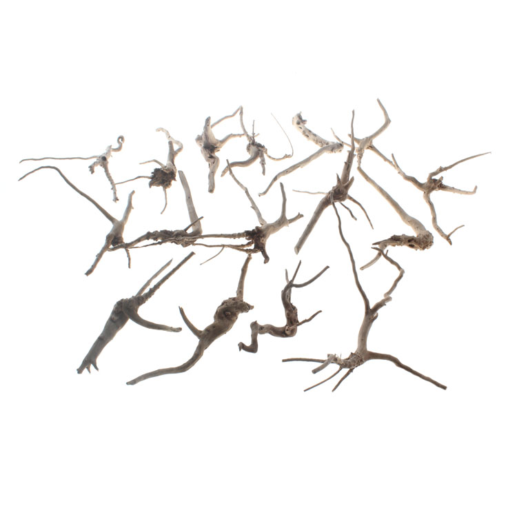 

Aquarium Decor Sinkable Driftwood Spider Wood Natural Grapewood Fish Tank Decoration Tropical Fish Plant Habitat Decor XS 0-15cm